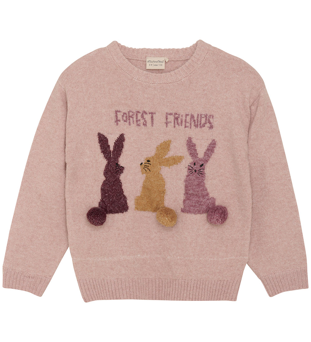Minymo Blouse - Knitted - Pale Mauve
