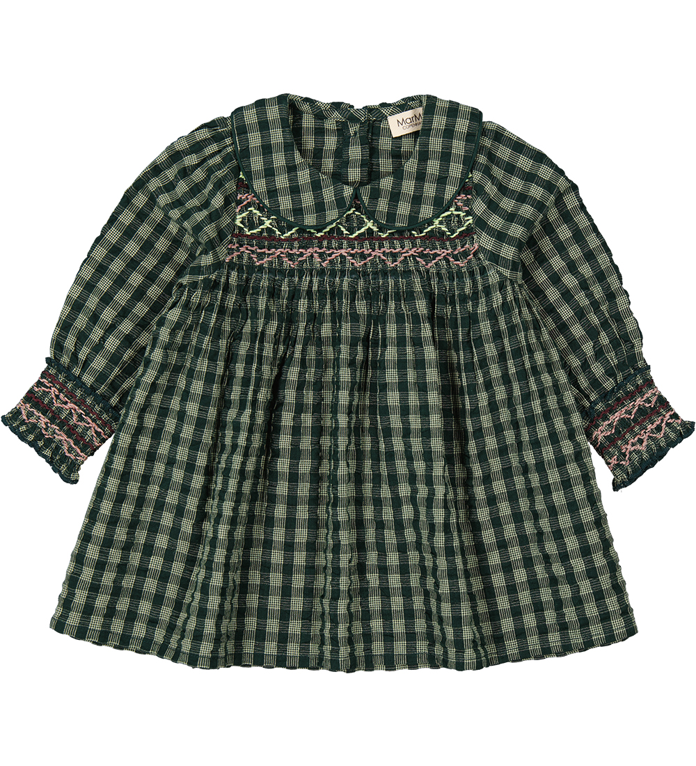 MarMar Dress - Dabina B - Dark Leaf Check