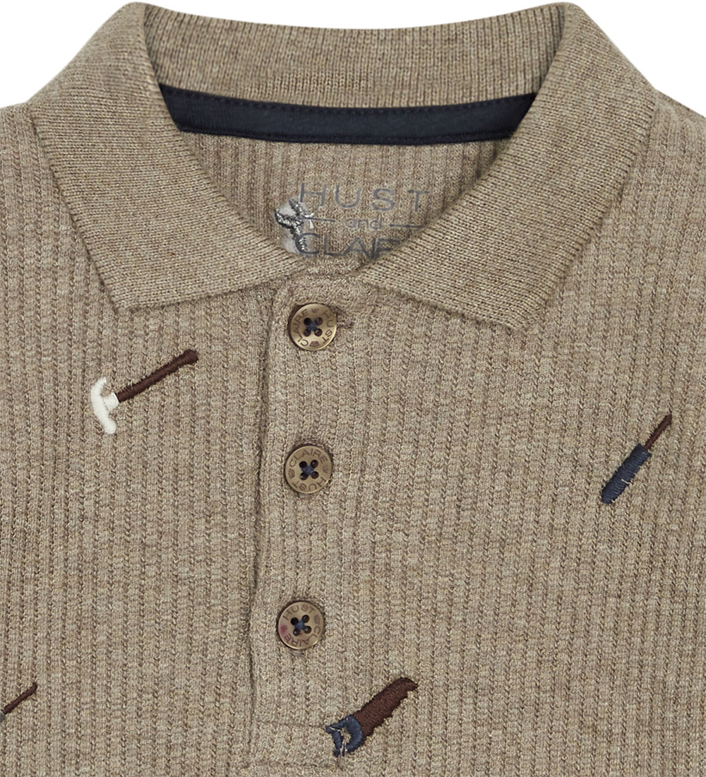 Hust and Claire Polo body L/æ - Bendy - Beaver w. Tool