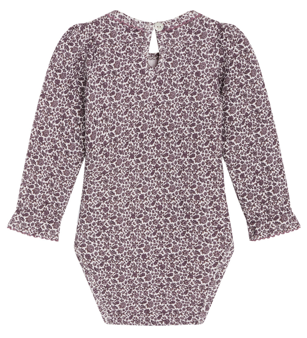 Hust and Claire Bodysuit L/æ - Waffle Fabric - Beatrix - Gray Li