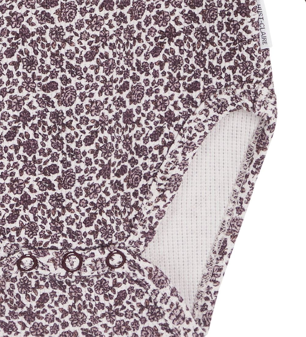 Hust and Claire Bodysuit L/æ - Waffle Fabric - Beatrix - Gray Li