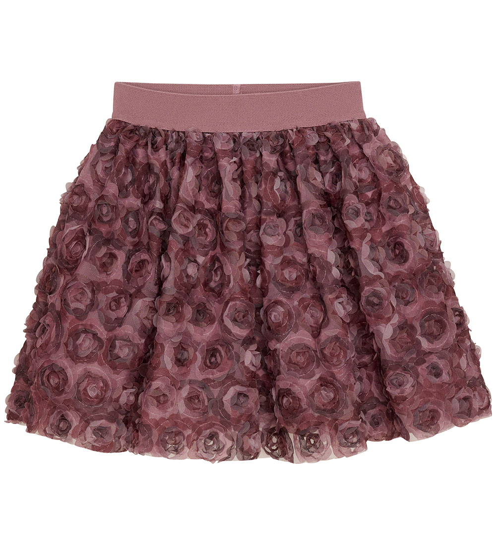 Minymo Rock - Mesh m. Blumen - Deko Rose