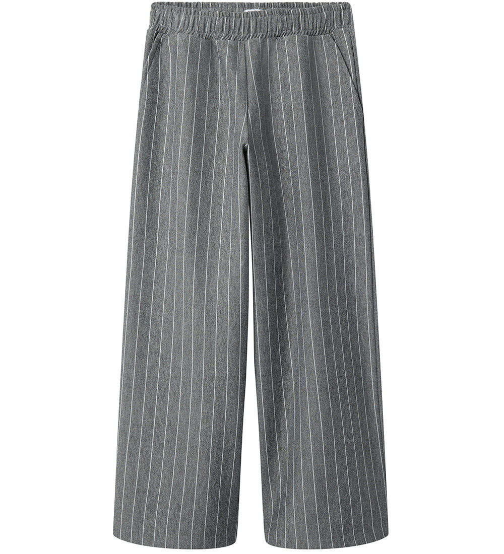 Name It Trousers - NkfOlaise - Grey Melange