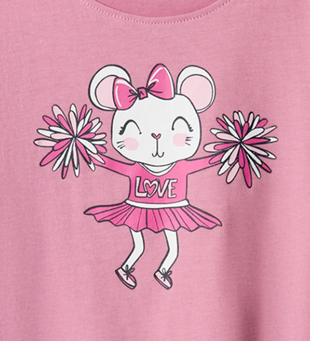 Name It Blouse - NmfVeen - Mauve Orchid/Mouse