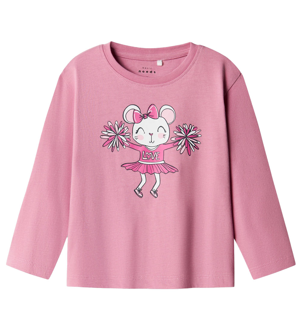 Name It Blouse - NmfVeen - Mauve Orchid/Mouse