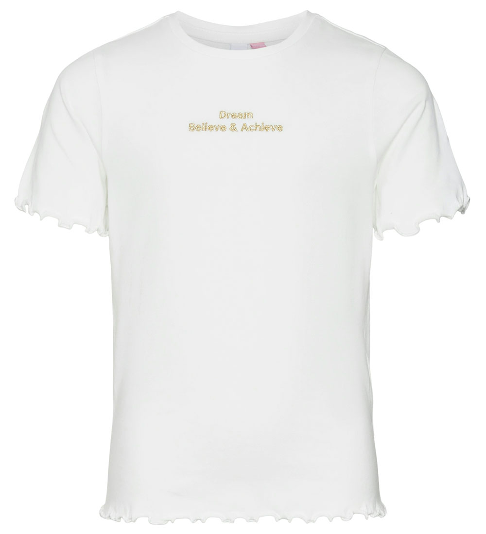 Vero Moda T-shirts - VmDreambig Francis - Snow White/Fly High DR
