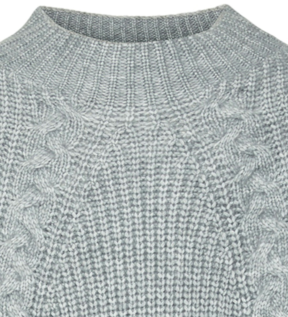 Vero Moda Girl Blússa - Prjónað - VmVarna - Light Grey Melange