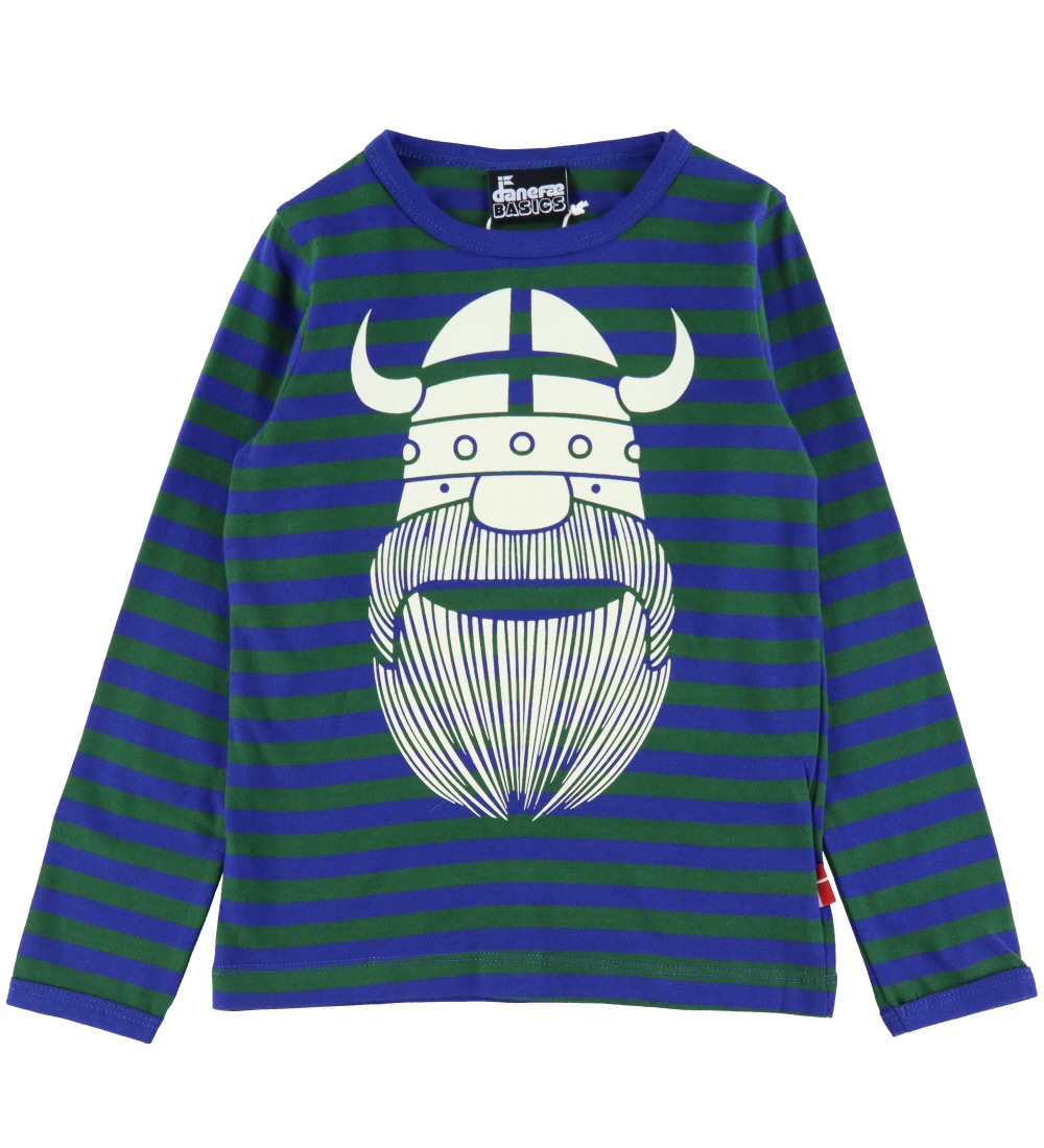 Danefæ Bluse - Danebasic - Deep Blue/Dark Kiefer Erik