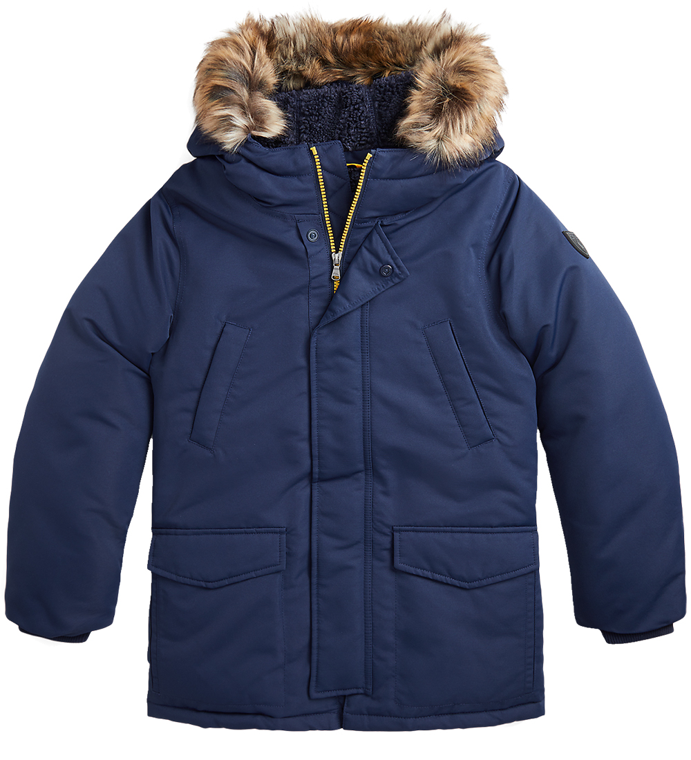 Polo Ralph Lauren Down Jacket - Annex 2 - Navy w. Fur