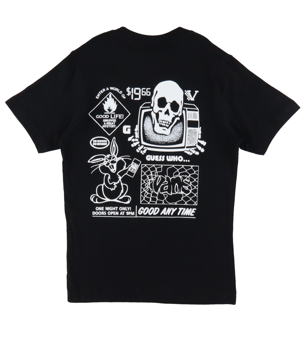 Vans T-shirt - Crazy Eddy - Black