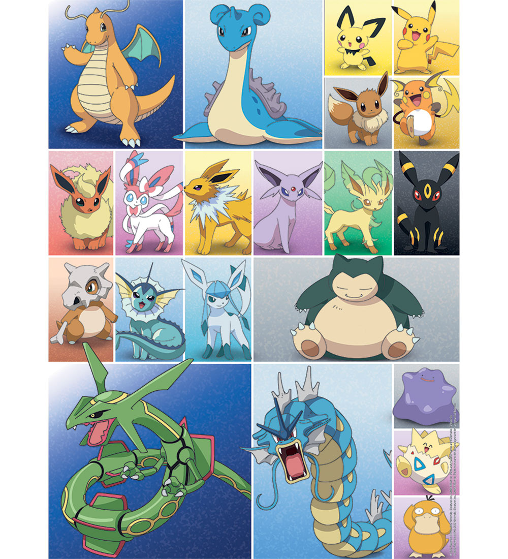 Ravensburger Jigsaw Puzzle - 2x500 Bricks - Pokémon Collection