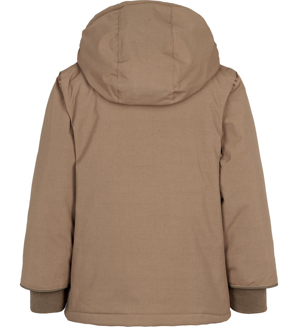 MarMar Winter Coat - Grandmothers - Walnut Block