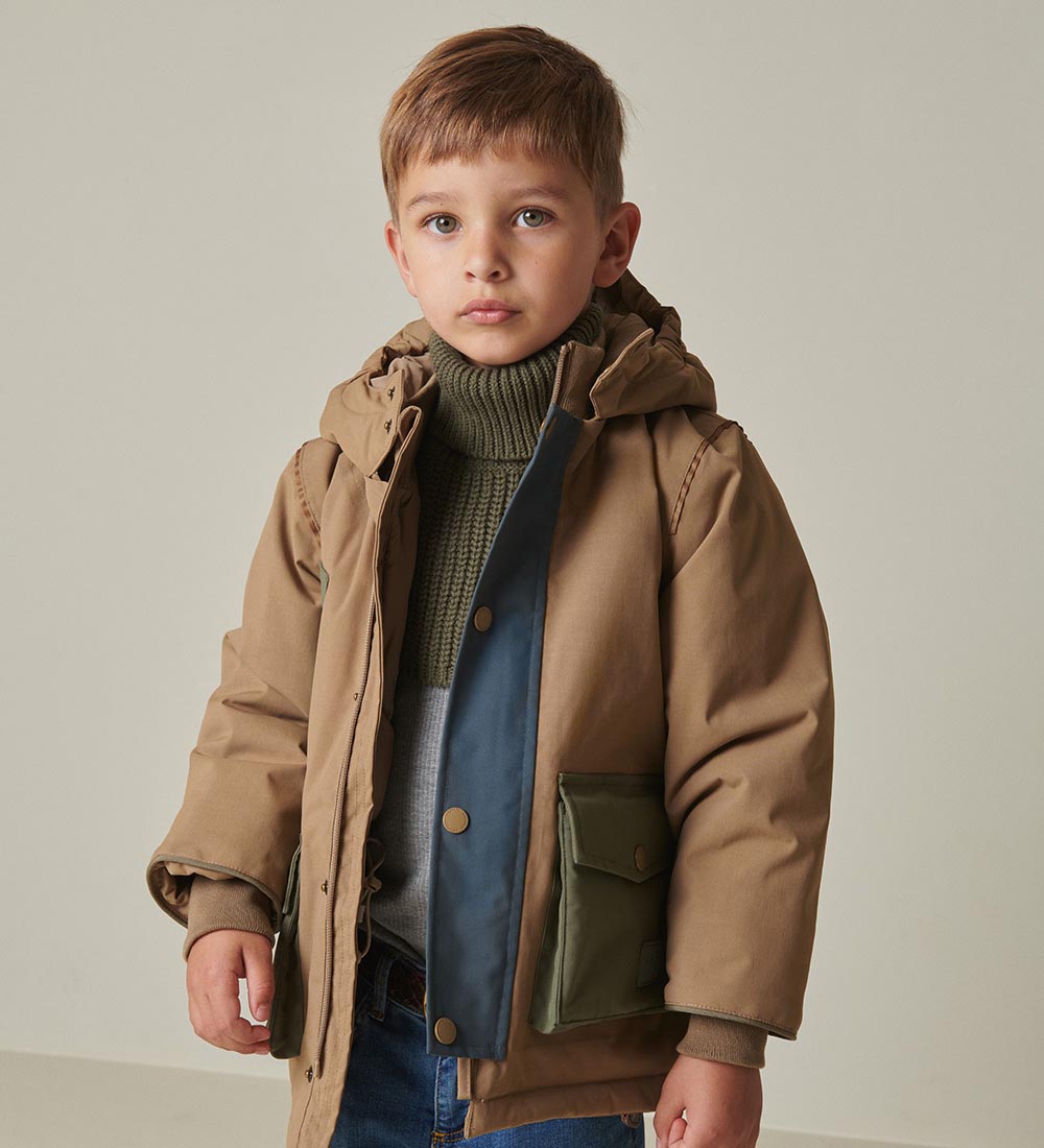 MarMar Winter Coat - Grandmothers - Walnut Block