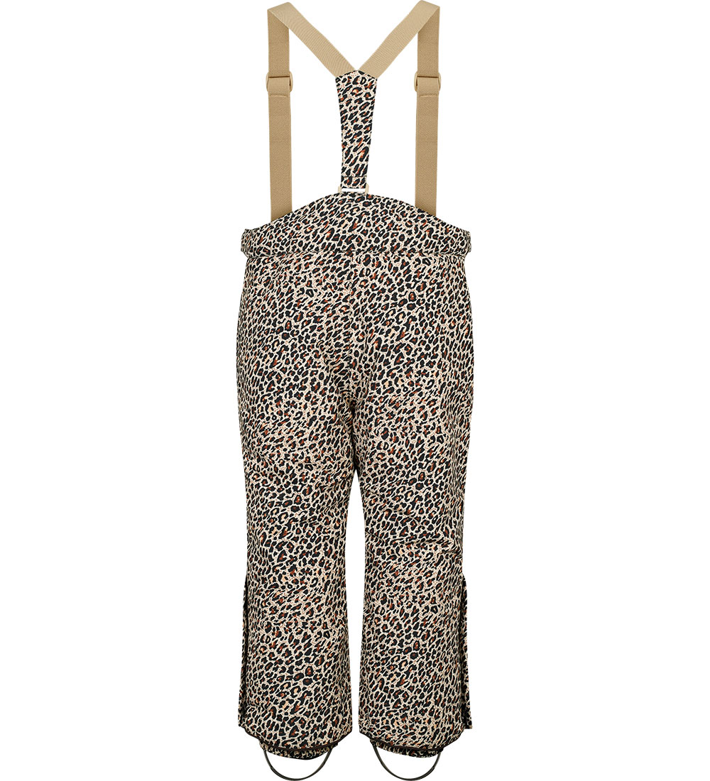 MarMar Ski Pants w. Suspenders - Orla - Leopard