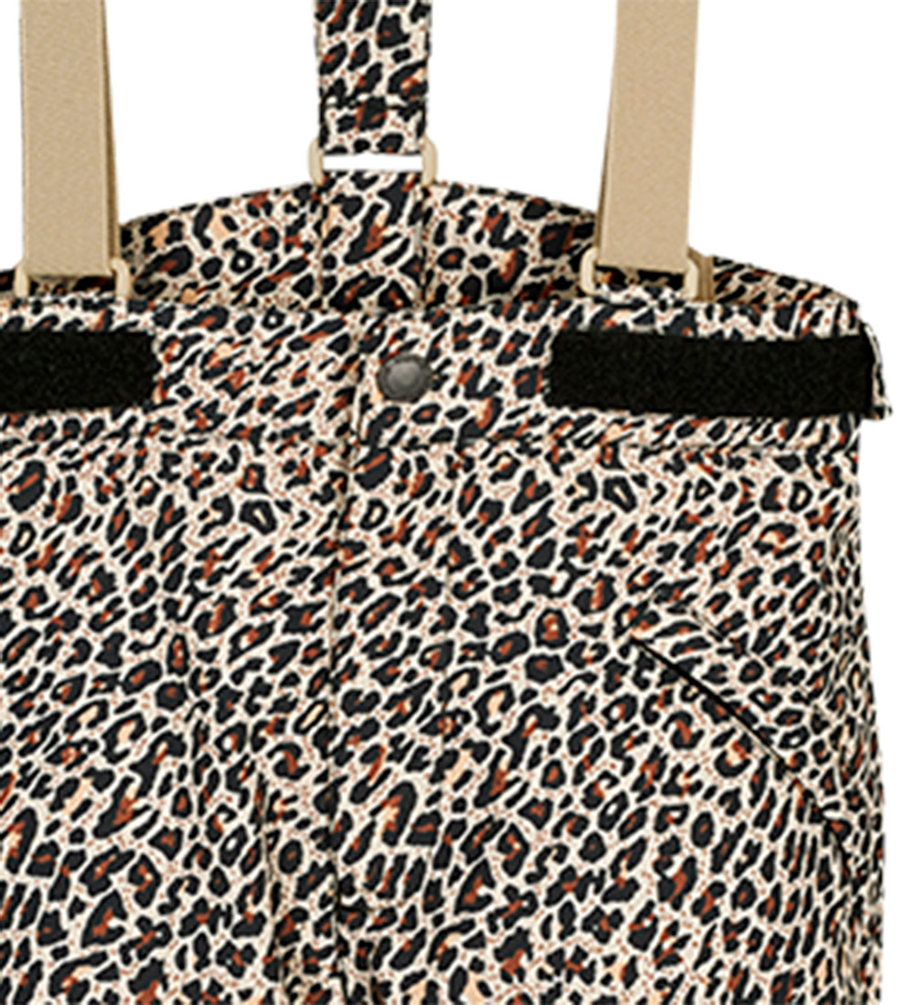 MarMar Ski Pants w. Suspenders - Orla - Leopard