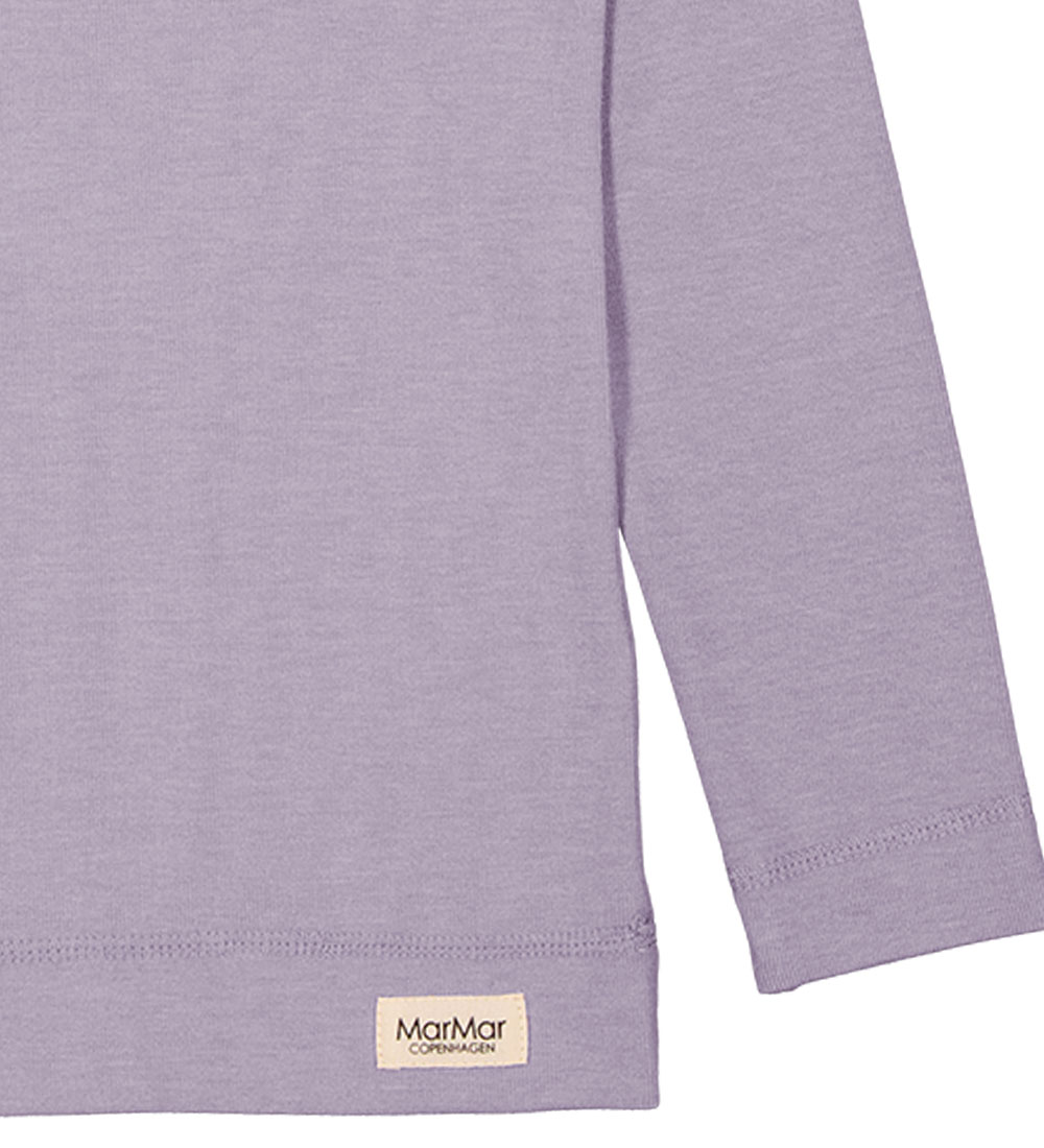 MarMar Blússa - Viscose - Purple Dust