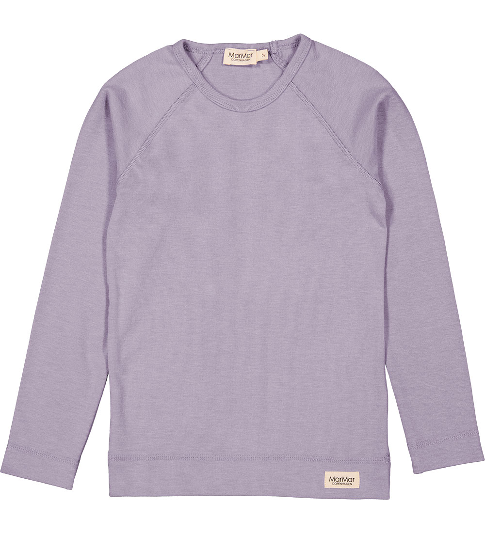 MarMar Blússa - Viscose - Purple Dust