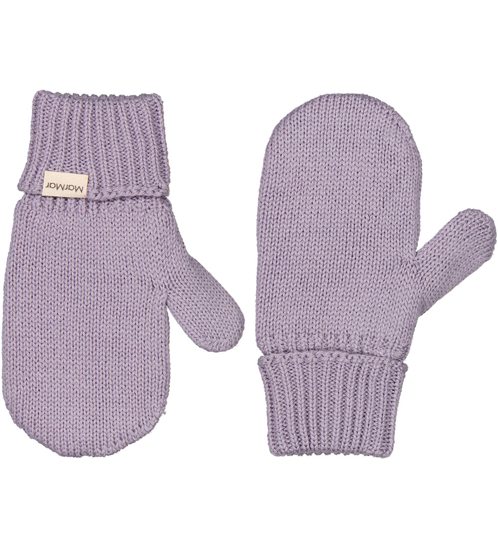 MarMar Fäustlinge - Strick - Alvilda - Wollmischung - Purple