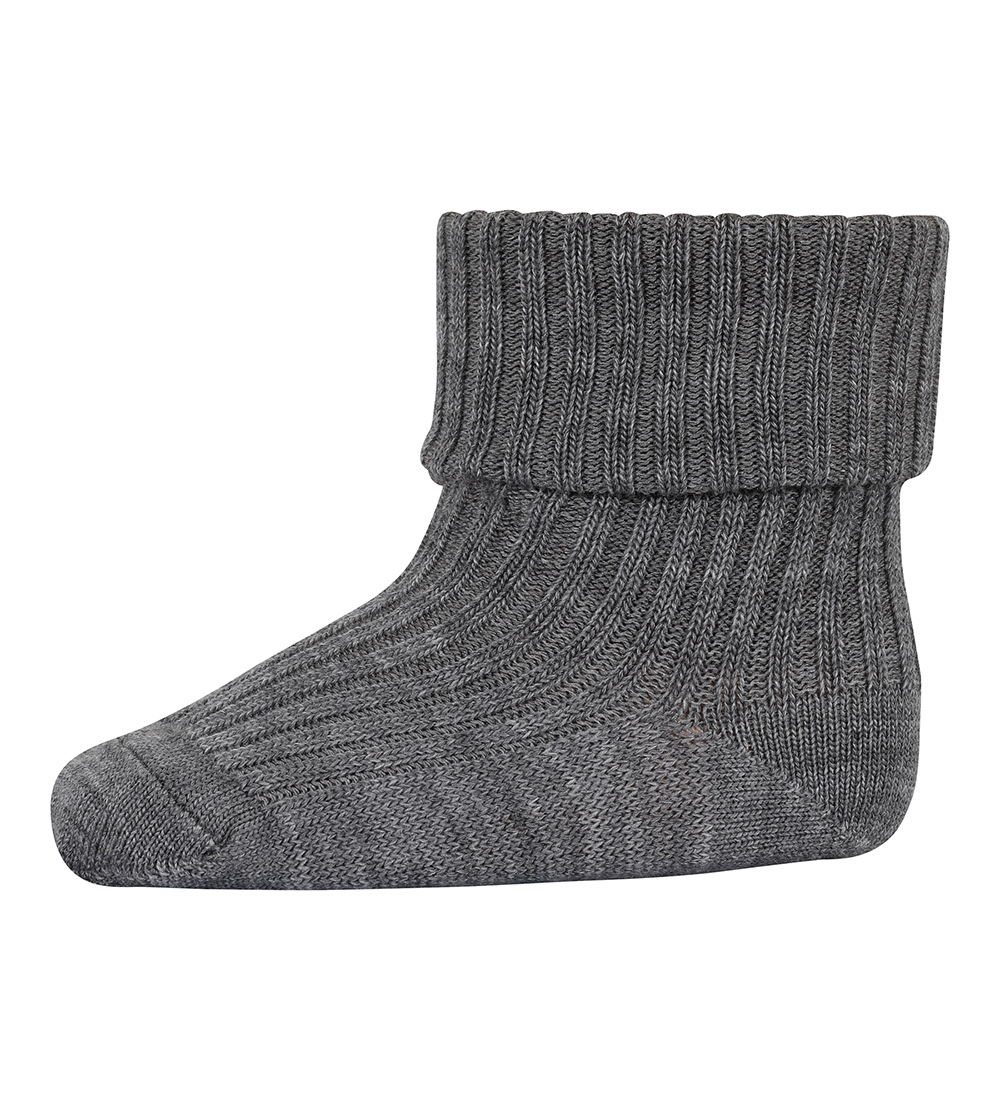 MP Socks - Wool - Hilde Baby - Grey Melange