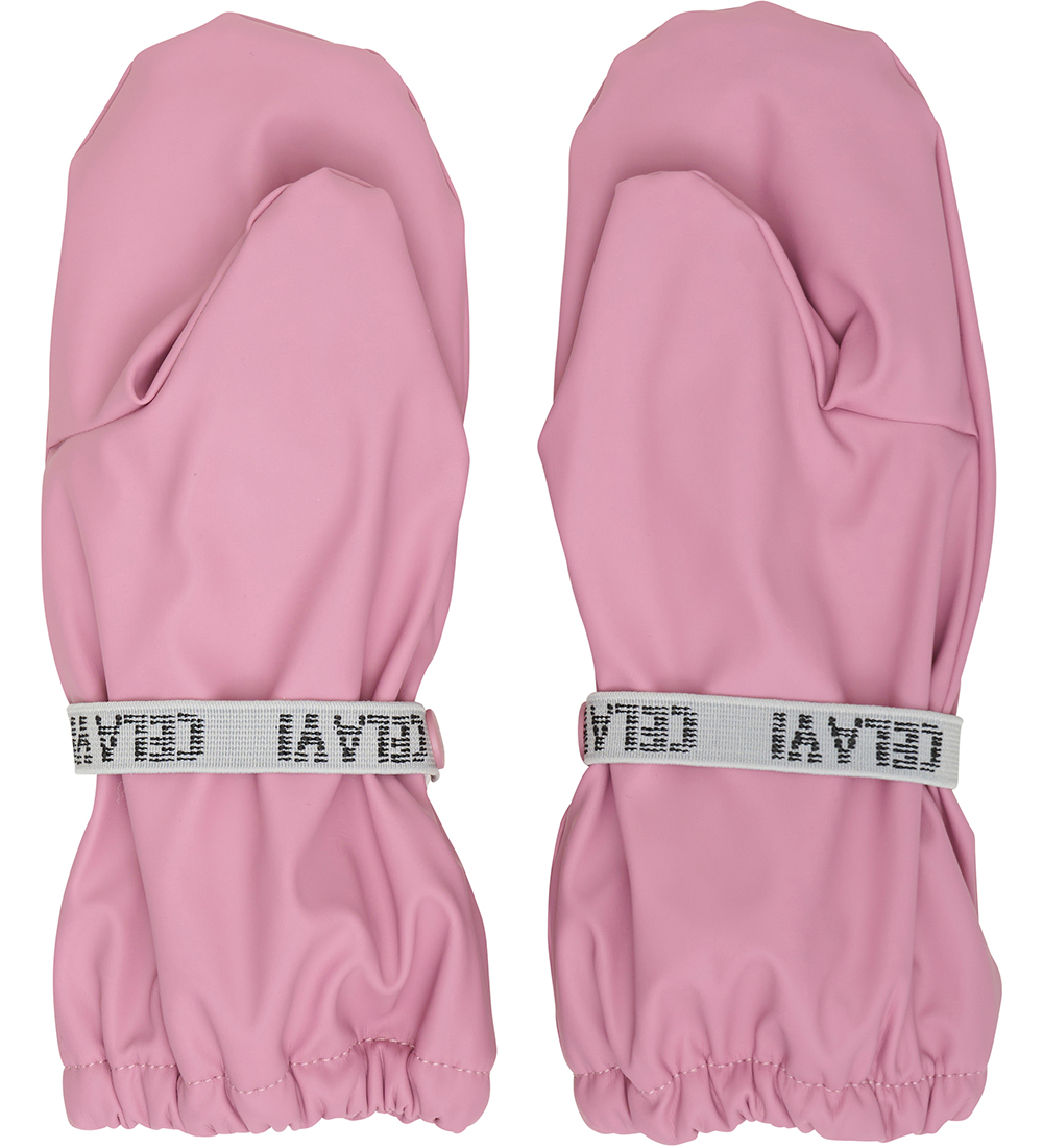 CeLaVi Mittens w. Fleece - PU - Foxglove