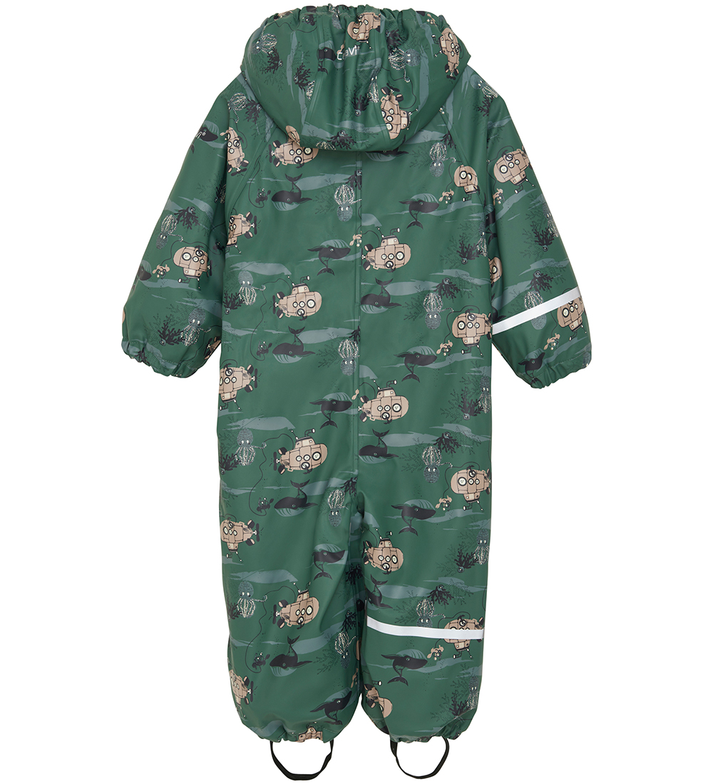 CeLaVi Regenanzug m. Fleece - Rauchkiefer