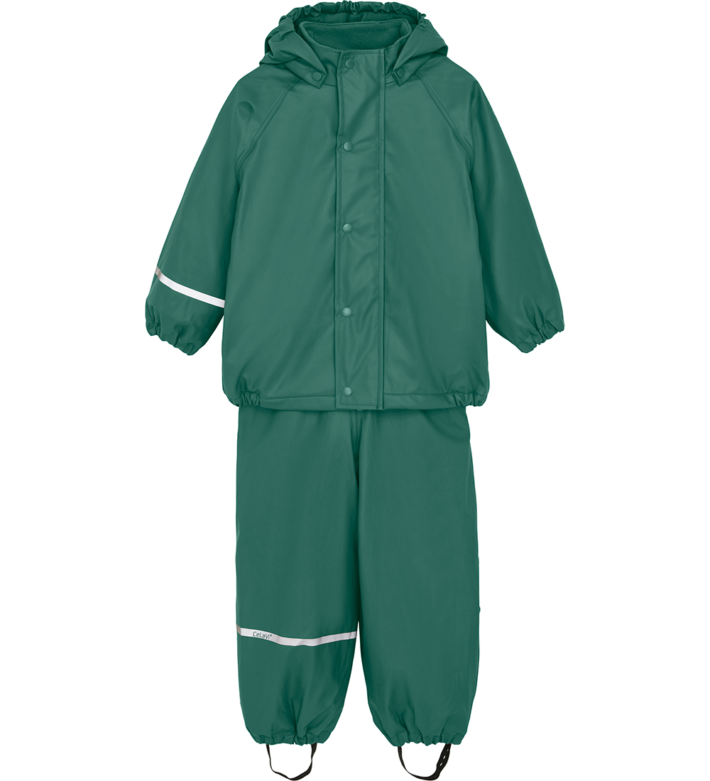CeLaVi Regenkleidung m. Fleece - Rauchkiefer