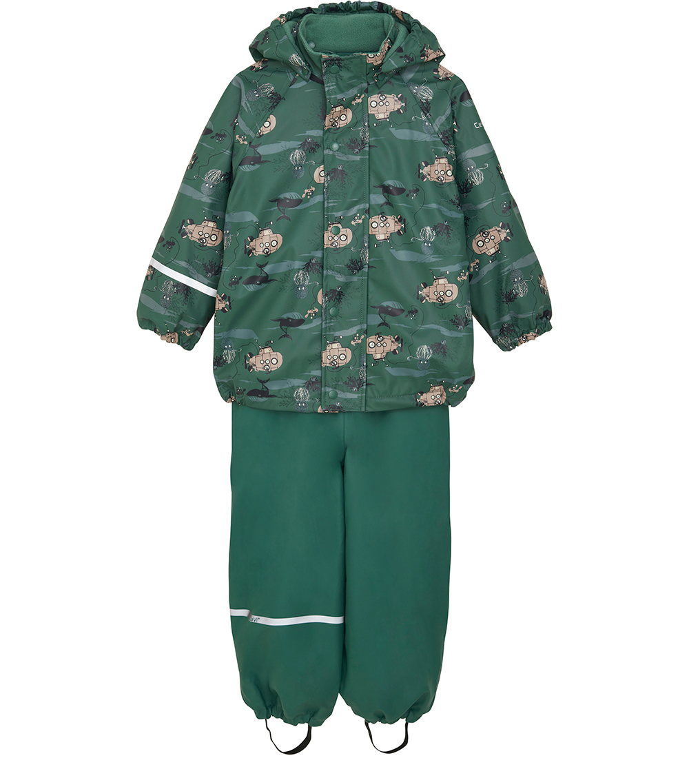 CeLaVi Regenkleding m. Fleece - Rookdennen