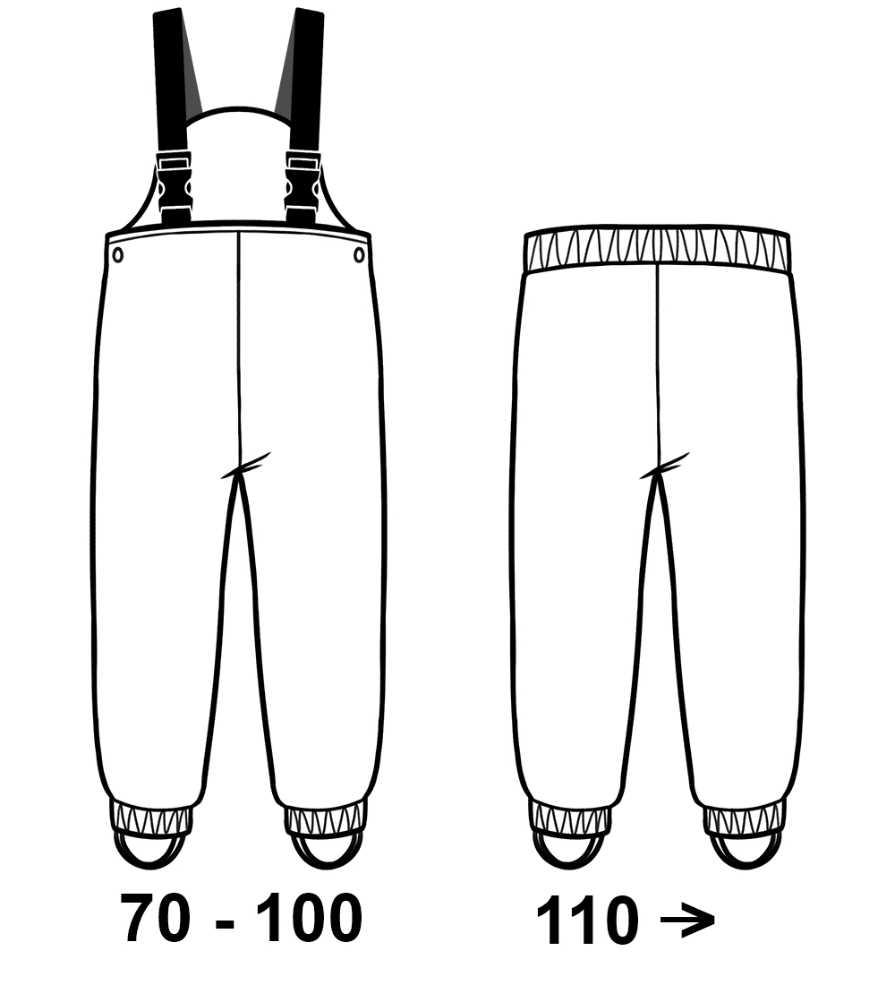 CeLaVi Regnkläder m. Fleece - Marinblå
