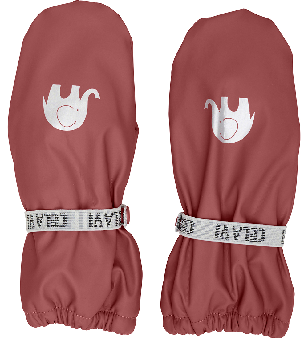 CeLaVi Mittens w. Fleece - PU - Apple Butter