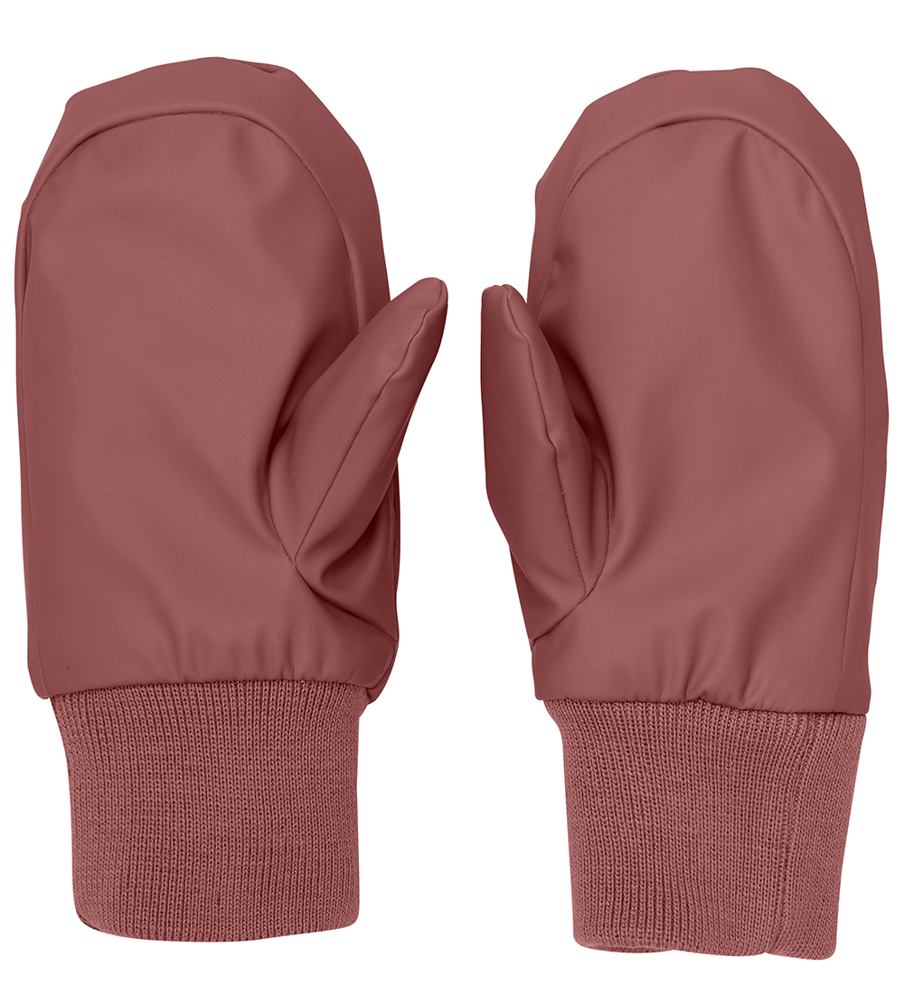 CeLaVi Mittens w. Fleece - PU - Apple Butter