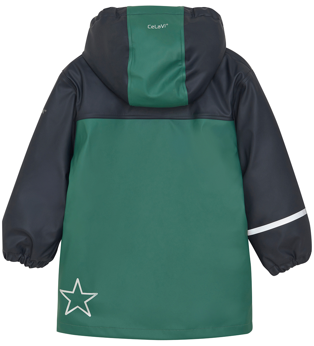 CeLaVi Regenjacke m. Fleece - Navy