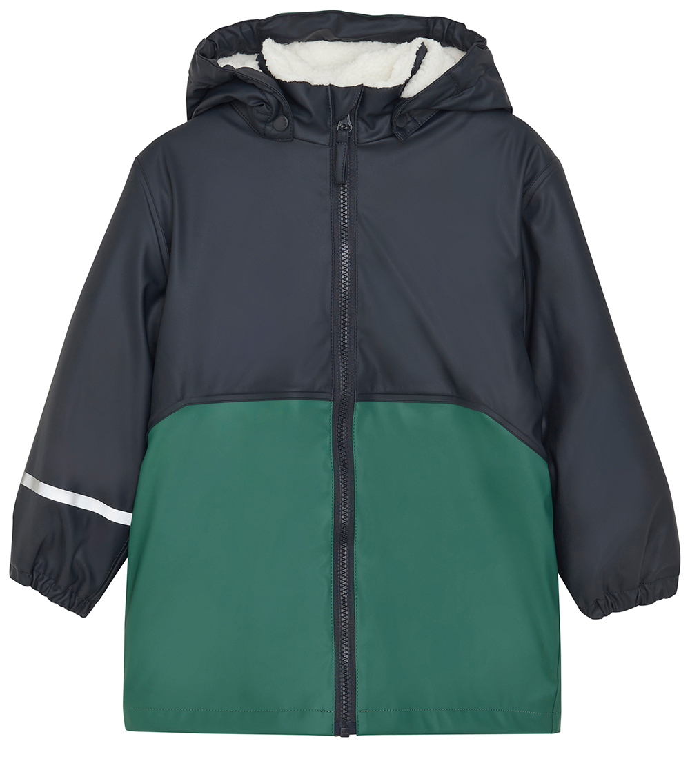 CeLaVi Regenjacke m. Fleece - Navy