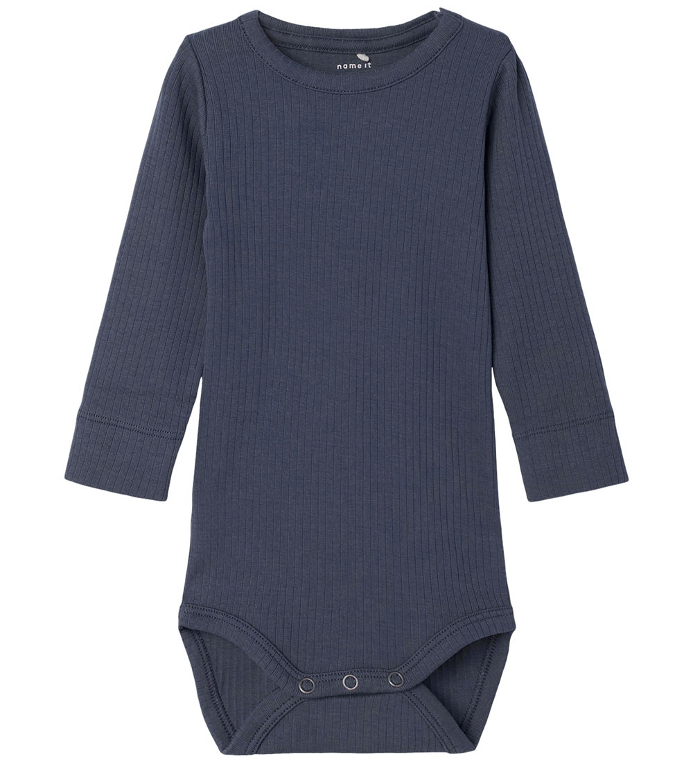 Name It Samfella L/æ - Rib - NbmNoe - Vintage Indigo