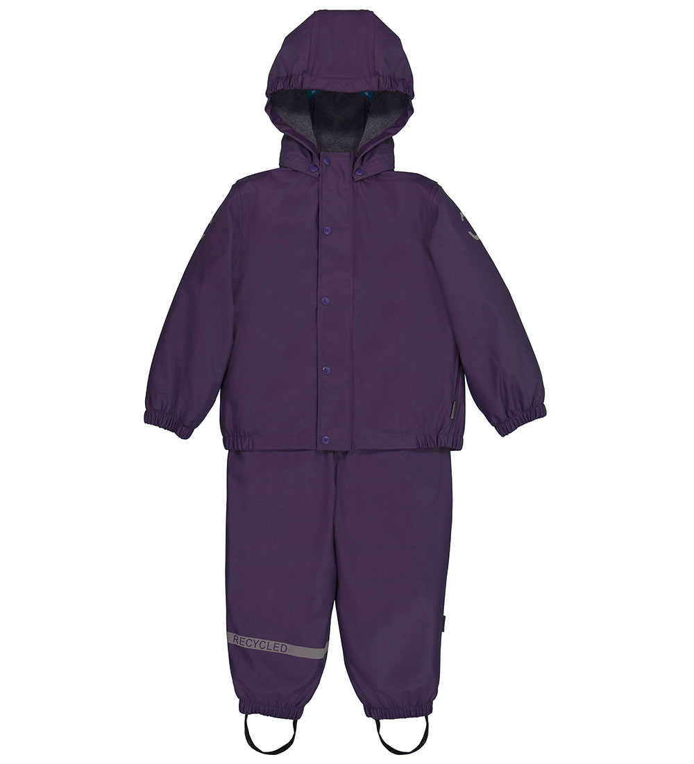 Mikk-Line Regenkleidung m. Fleece/Träger - PU - Recycelt - Nahez