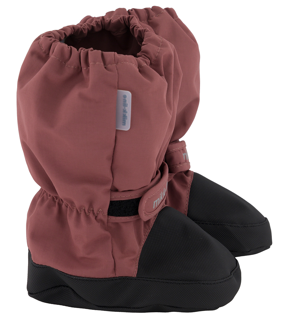 Mikk-Line Outdoor Footies - Rose Brown