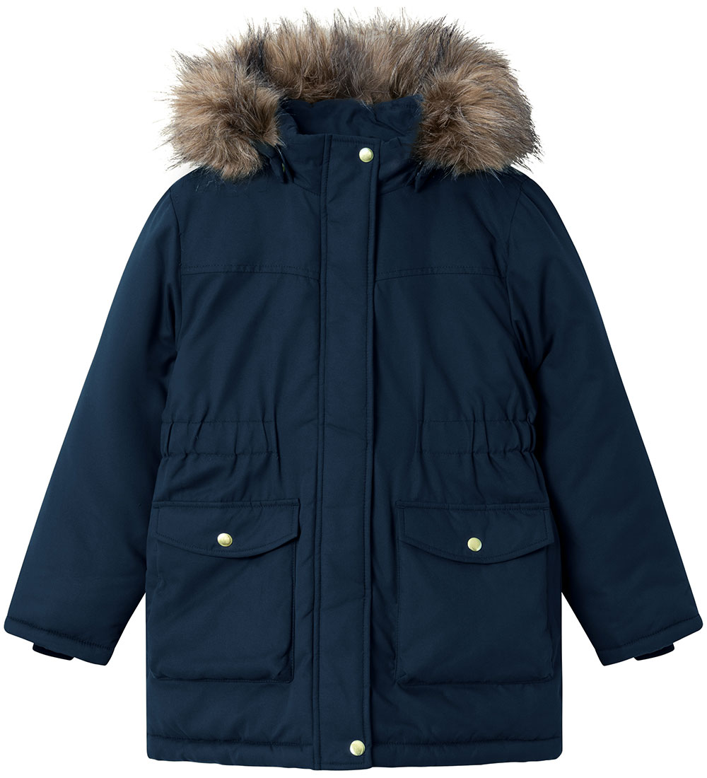 Name It Winterjacke - NkfMaster05 Parka - Dark Sapphire