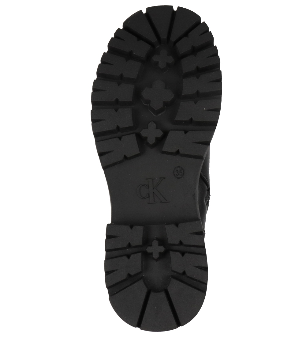Calvin Klein Boots - Lace-Up - Black