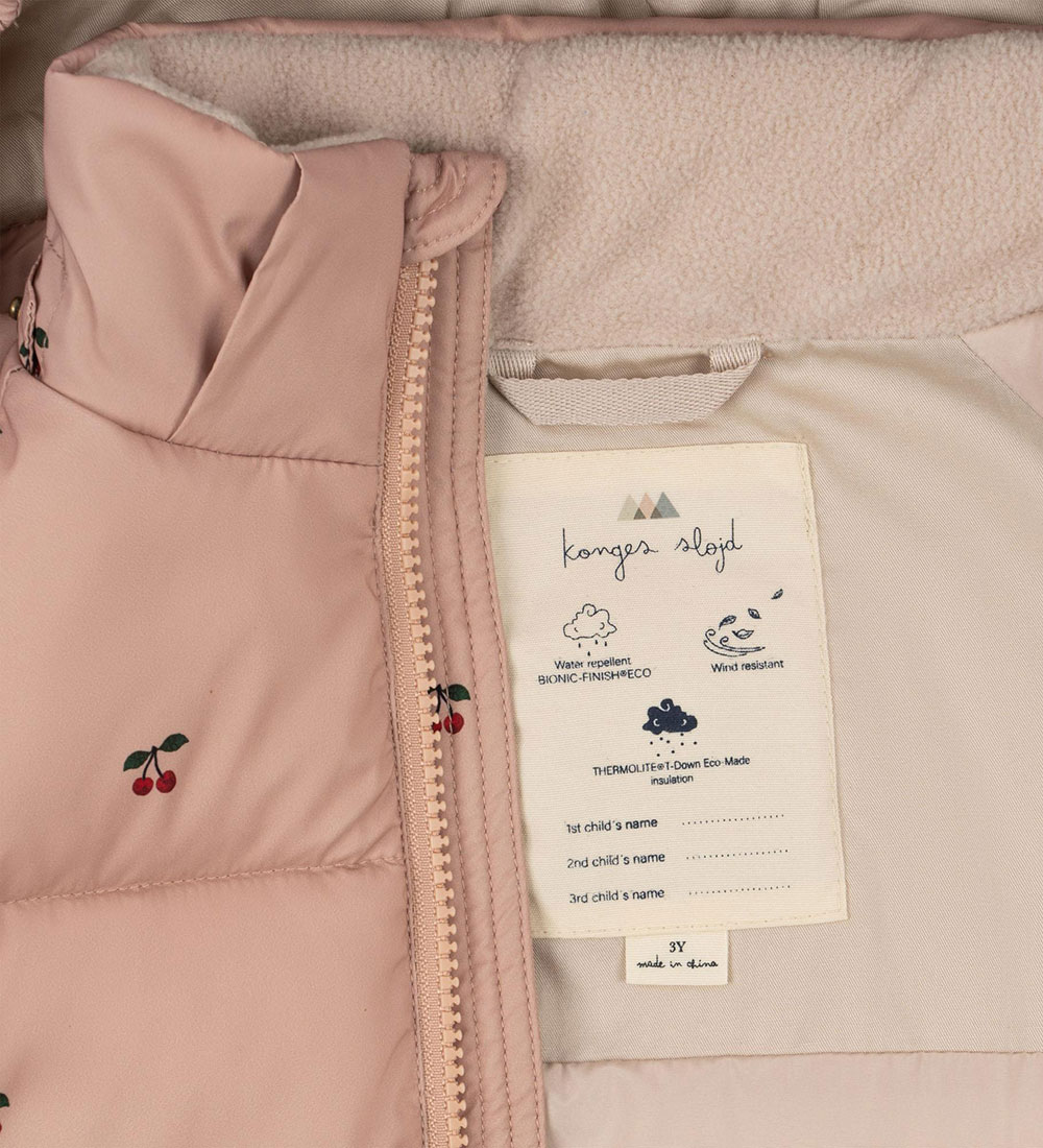 Konges Sløjd Padded Jacket - Nuka - Cherry Blush