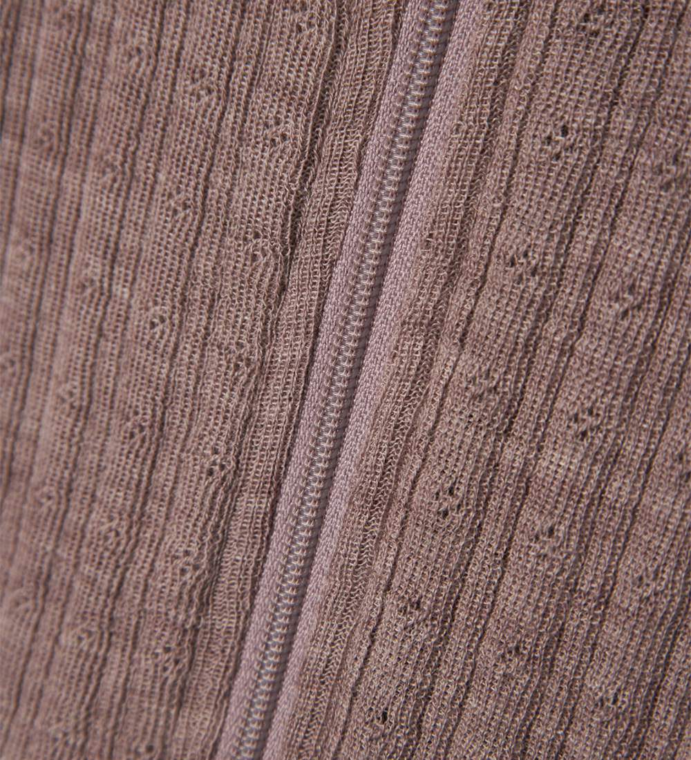 Name It Nightsuit - Wool - Rib - NmfWossa - Purple Dove