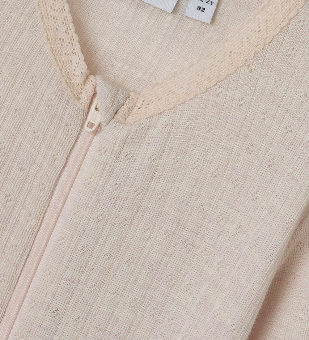 Name It Nightsuit - Wool - Rib - NmfWossa - Lilac Ash