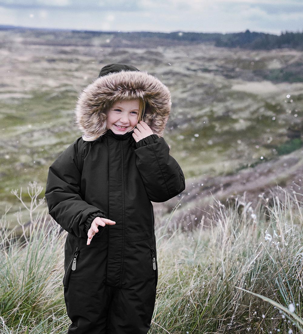 Color Kids Snowsuit - Black