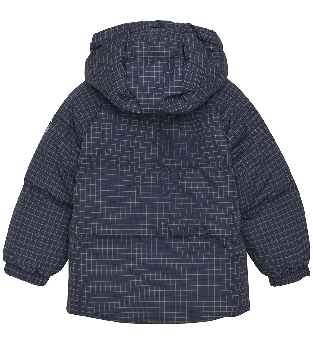 En Fant Puffer Jacket - Quilt - Parisian Night w. Checs