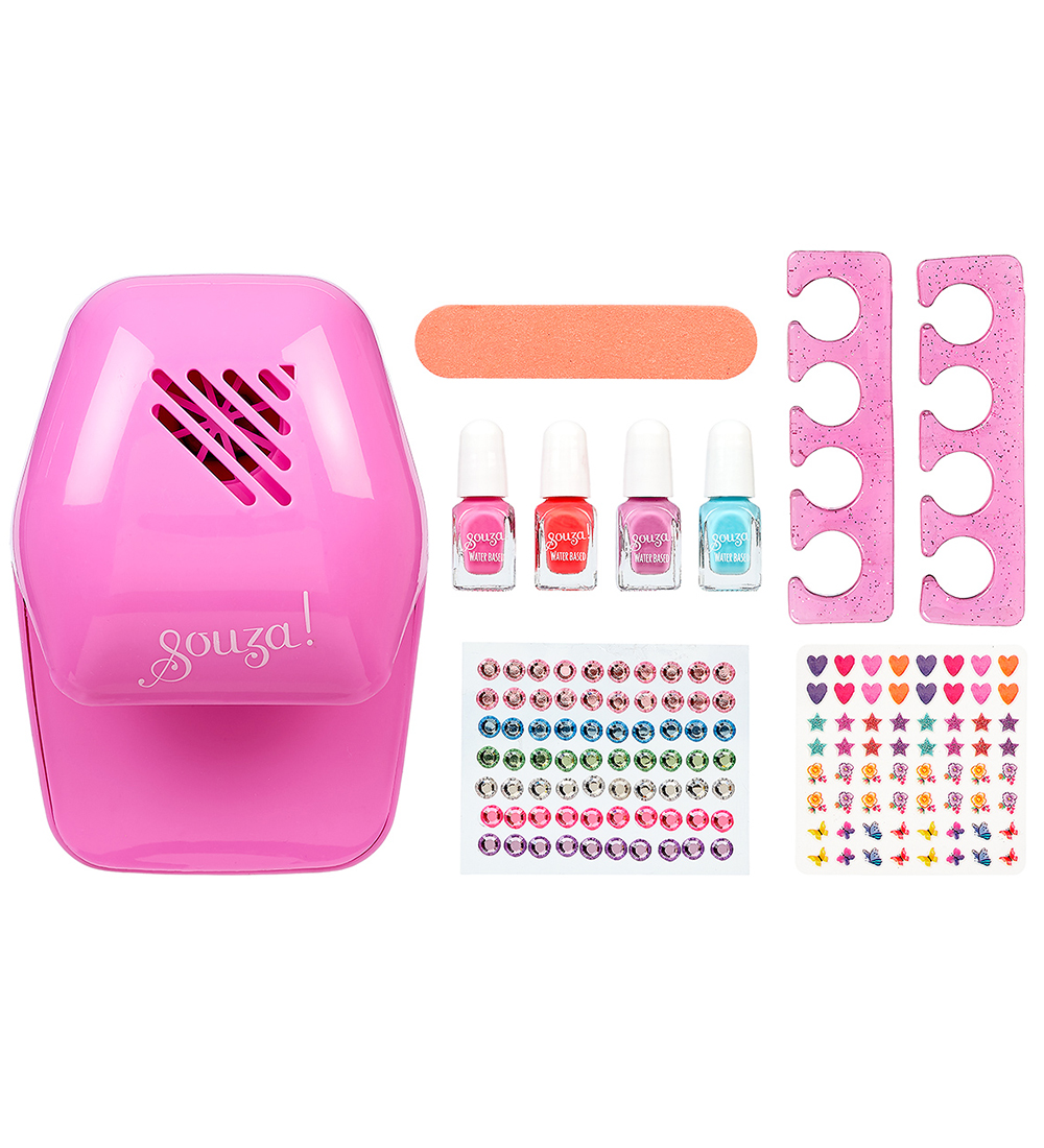 Souza Nail Kit - Nail Dryer & Nail Polish