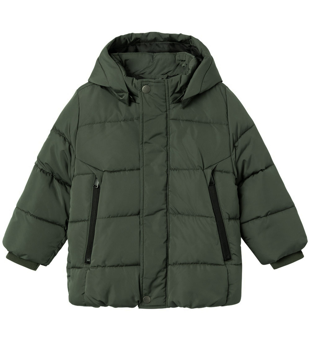 Name It Puffer Jacket - NmmMemo - Climbing Ivy