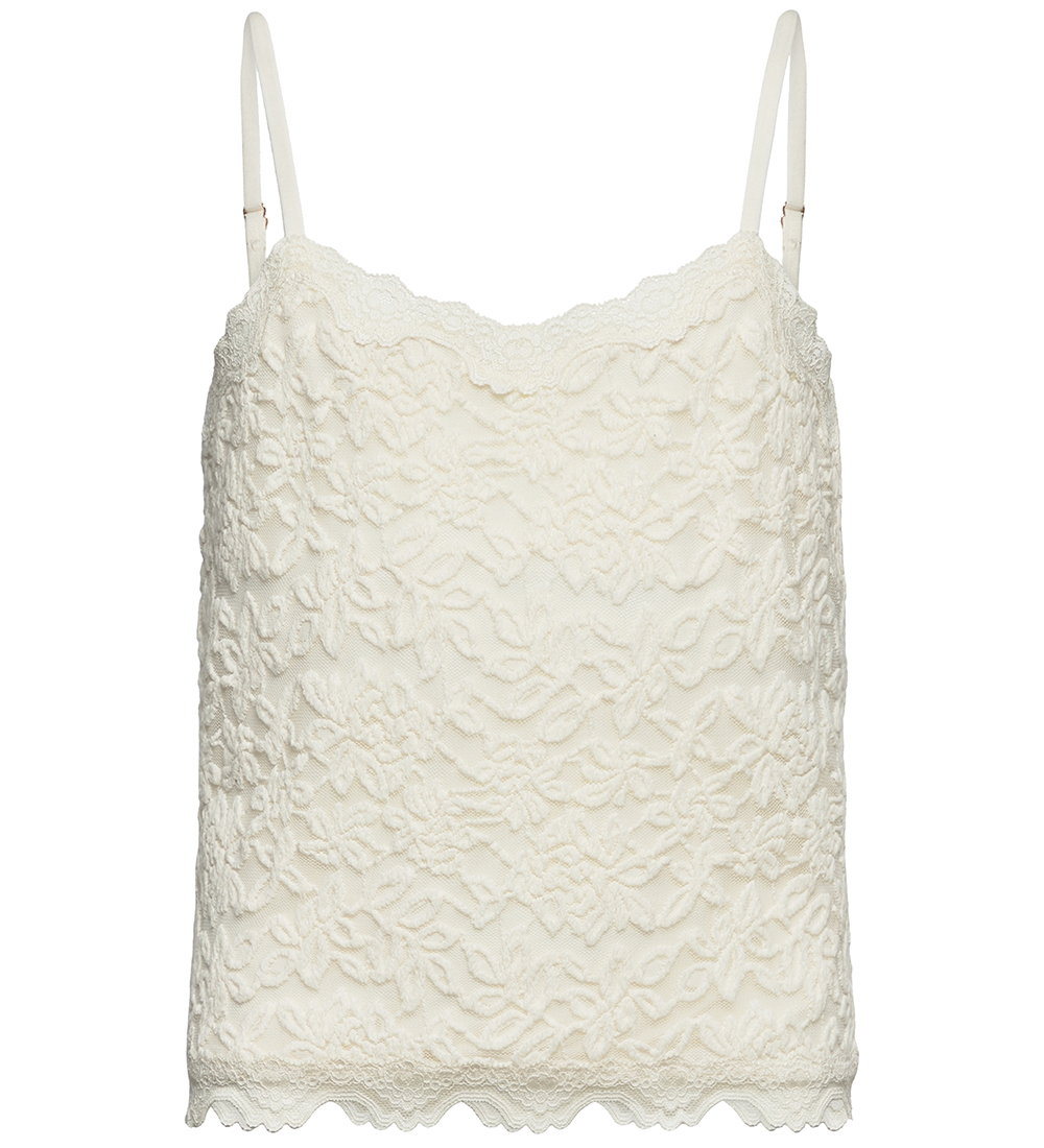 Rosemunde Top - Blond Strap Top - Ivory
