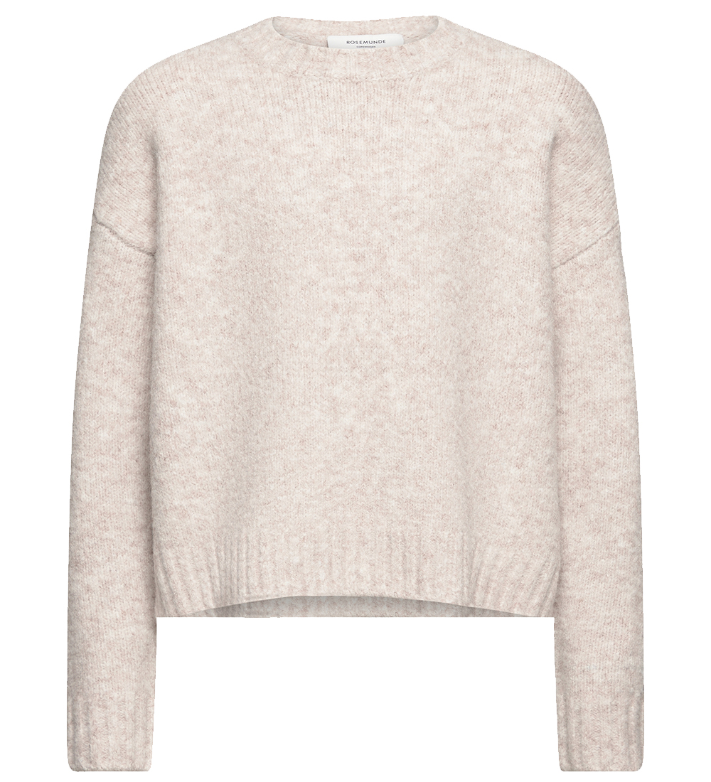 Rosemunde Blouse - Knitted - Wool - Oat Melange