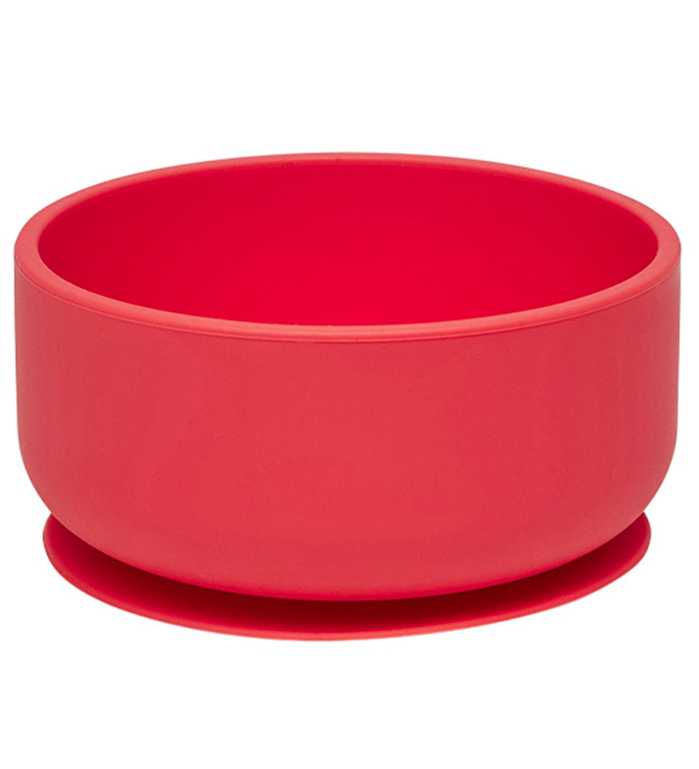 OYOY Bowl - Enkei Suction - 12x6 cm - Silicone - Cherry Red