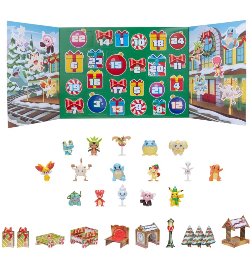 Pokémon Advent Calendar - Happy Holidays - 24 Lyears