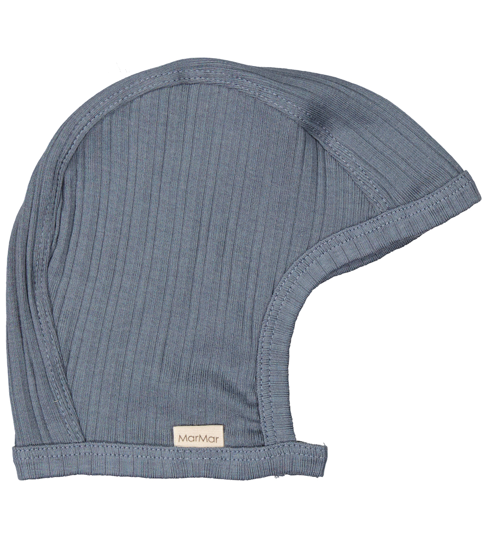 MarMar Baby Hat - Rib - Modal - Stormy Blue