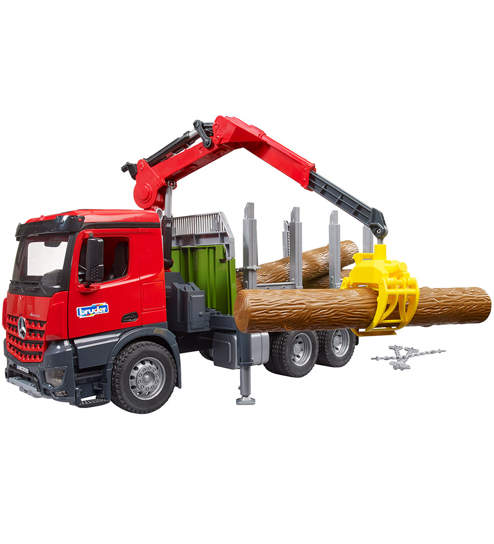 Bruder 트럭 - MB Arocs 목재 트럭 - 03669